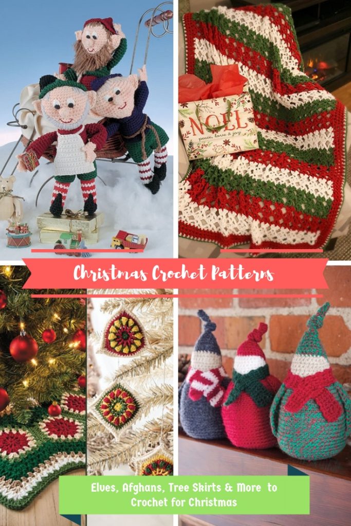 Easy to Crochet Christmas crochet patterns for the Holidays