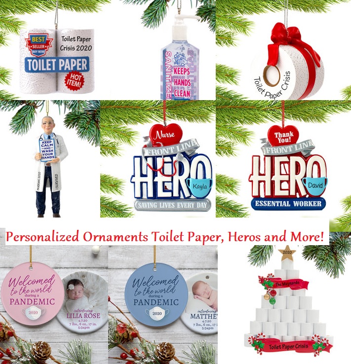 Personalized Funny Christmas Ornaments