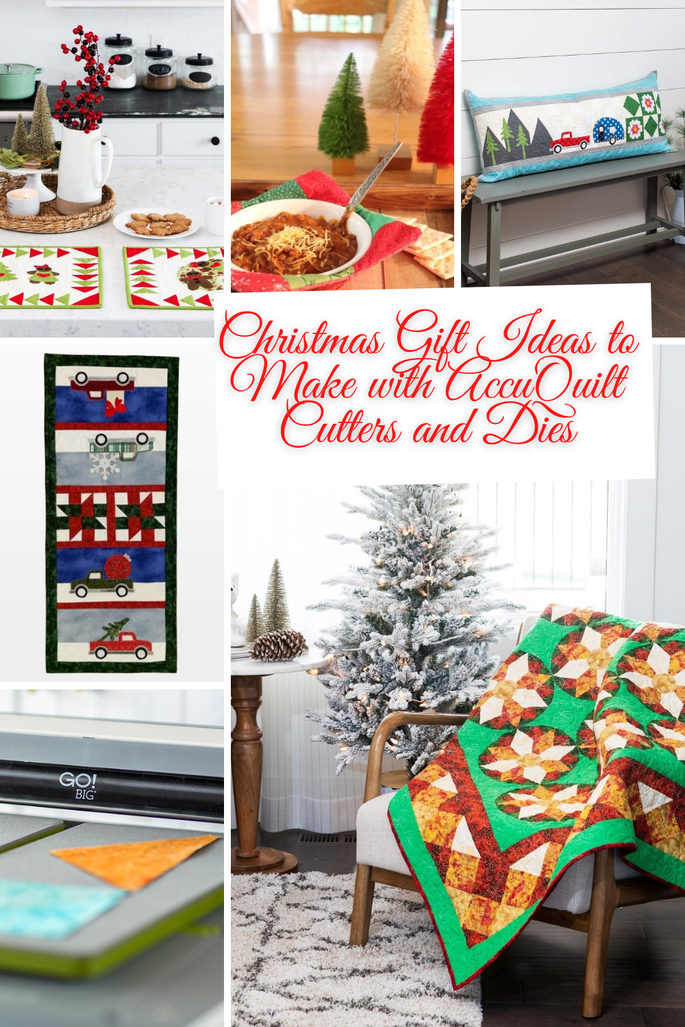 Christmas Gift Ideas for the AccuQuilt Cutter