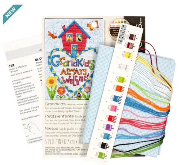 Cross Stitch Kits Grandkids