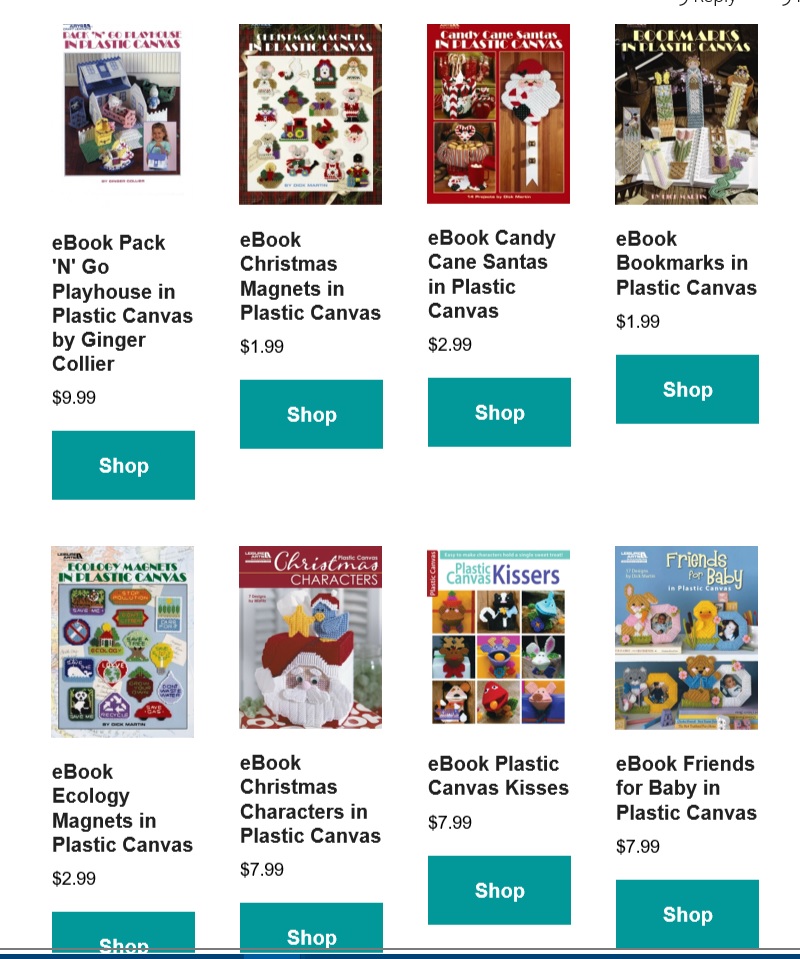 Plastic Canvas Toys and More to make