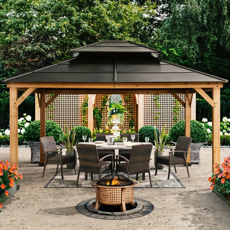 Hardtop gazebo