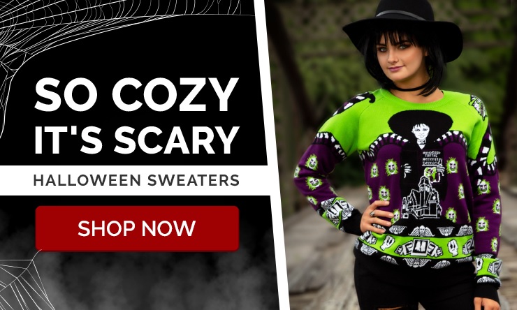 Halloween Sweaters for Adults that are so Cozy it's Scary • Bookdrawer