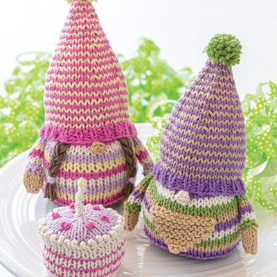 Jinxie & Jubie Birthday Gnomes Knit Pattern