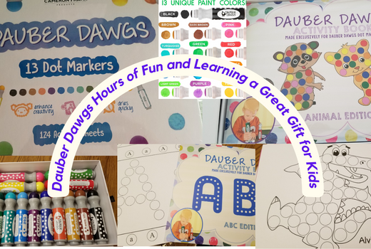 Dauber Dawgs Dot Markers and Activity Sheets Hours of Fun for Kids
